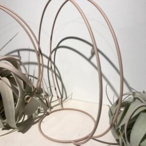 Metallist roosa lillealus