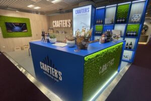 Liviko Crafters gini messiboksi kujundus säilitatud põdrasamblikuga