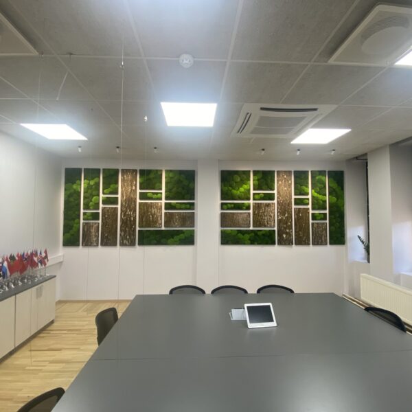 Akustilise paneelid samblikust ja haavakoorest Forgreenerlife.com