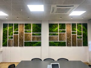 Akustilise paneelid samblikust ja haavakoorest Forgreenerlife.com