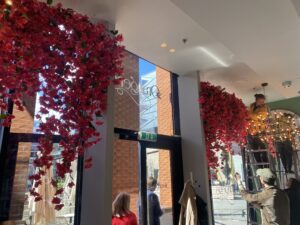 Buganvilleatega vaateaken