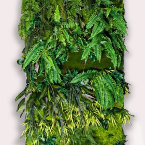 rendiseina paneel taimedega