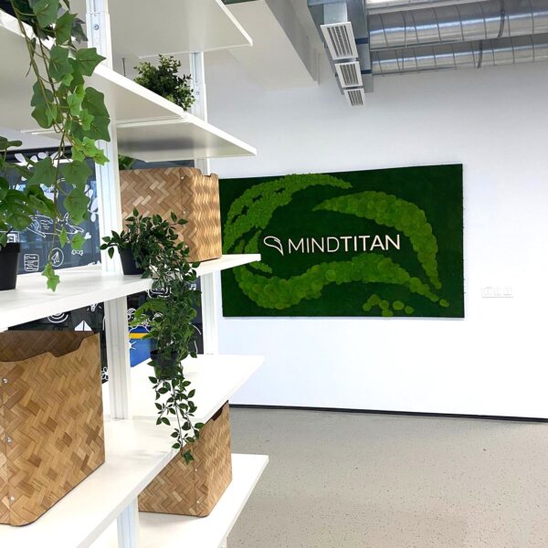 Logo ja samblasein kontorisse.