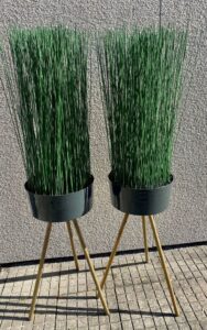 Kõrrelised metallist potis