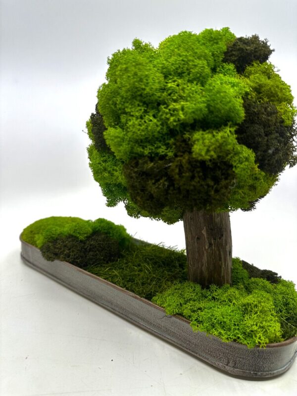 Samblast bonsai puu metallist alusel 1