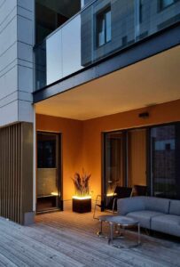 Merko näidiskorterisse kunsttaimed